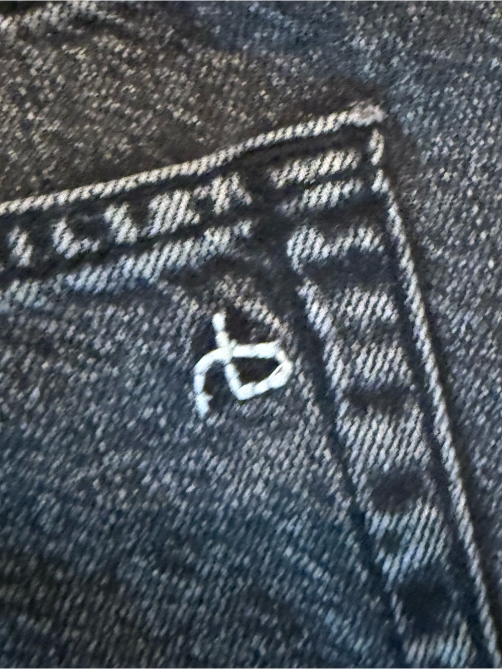 NWOT. Rag & Bone. Logan Mid-Rise Wide Leg Jean. Washed Black. Size 27. - Picture 10 of 14